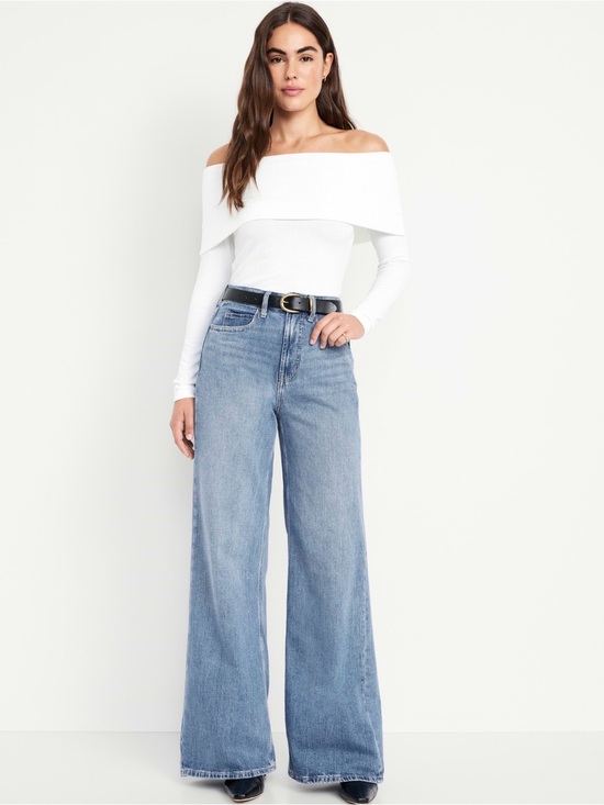 Old Navy Denim - Old Navy Extra High-Rise Super Wide Leg Women’s Jeans